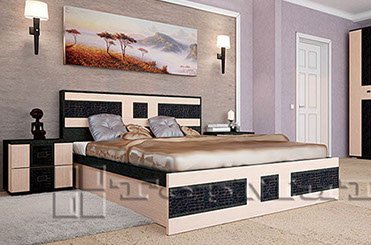 Кровать "Конго" производства мебельной компании "Термит", г.Пенза