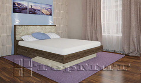 Кровать "Сигма" производства мебельной компании "Термит", г.Пенза